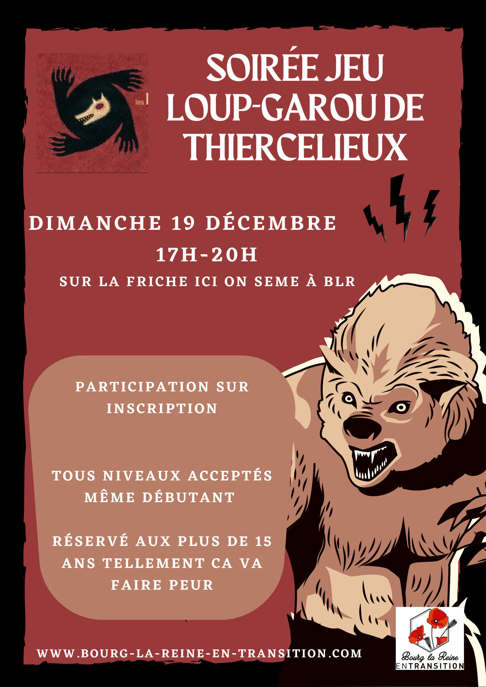 soirée loup garou BLRET